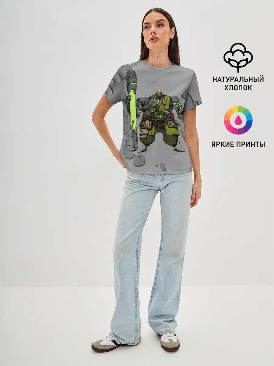 Женская базовая футболка / Земеля | Dota 2