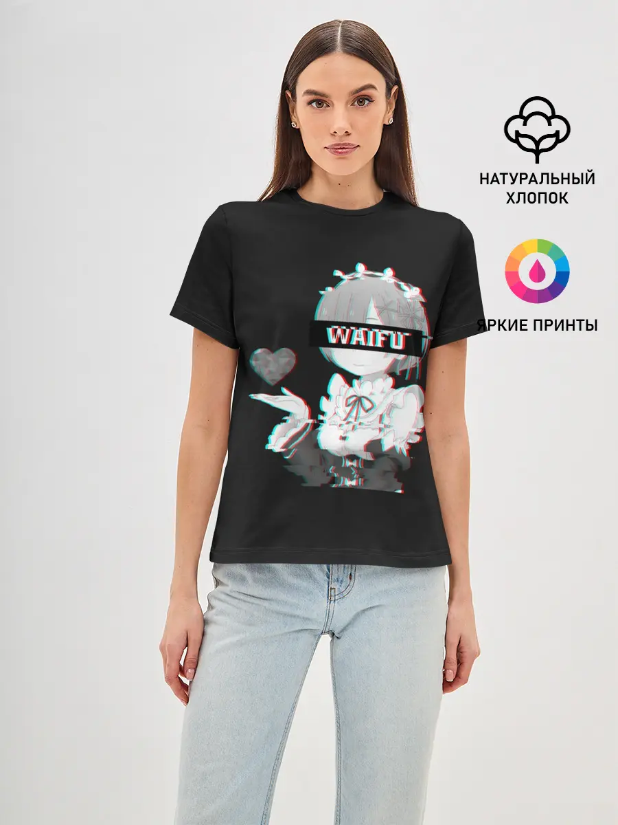 Женская базовая футболка / Re:Zero