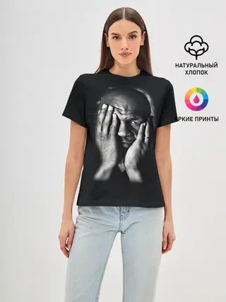 Женская базовая футболка / Майк Тайсон