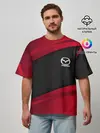 Мужская футболка оверсайз / MAZDA SPORT