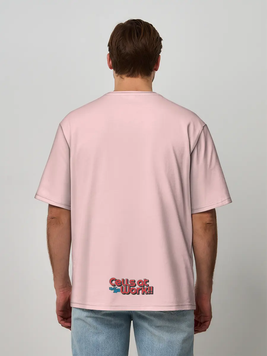 Мужская футболка оверсайз / Platelets