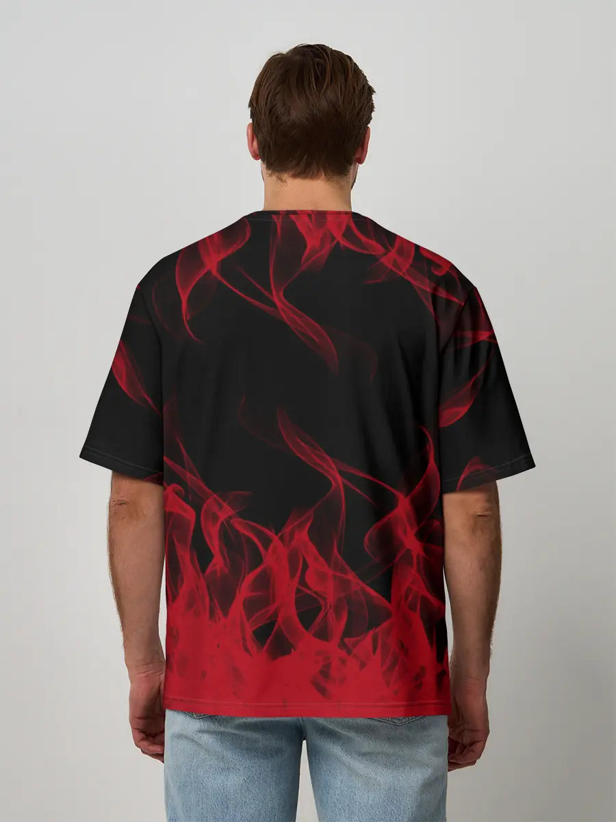 Мужская футболка оверсайз / COUNTRYHUMANS.