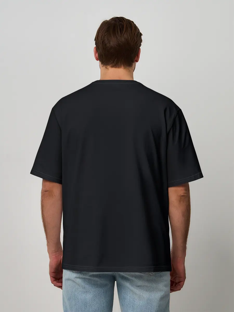 Мужская футболка оверсайз / Gray Fullbuster