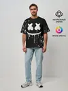 Мужская футболка оверсайз / Marshmello