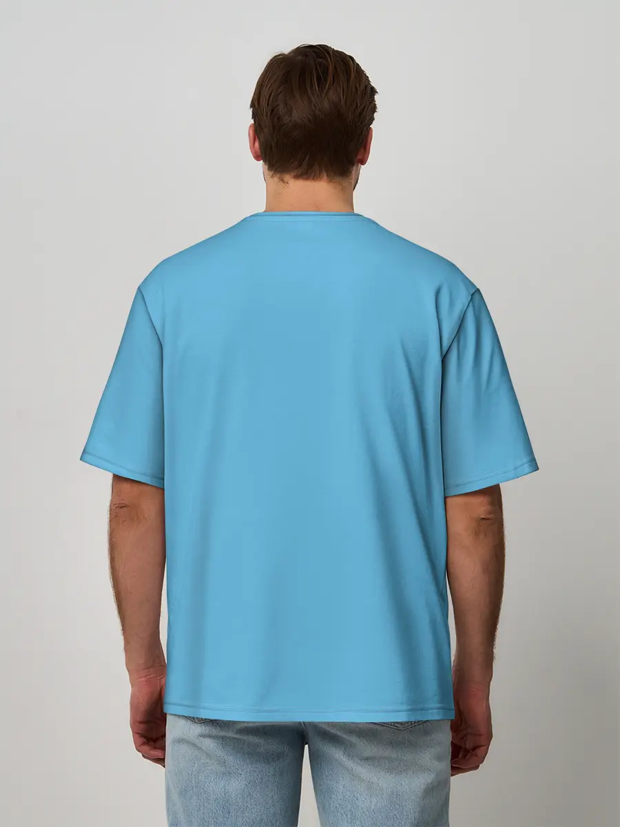 Мужская футболка оверсайз / Slime