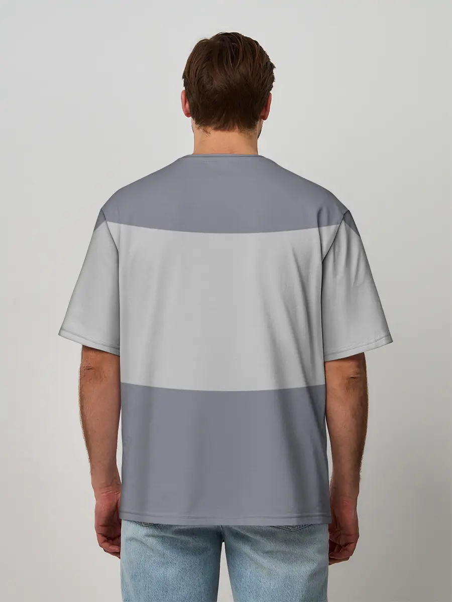 Мужская футболка оверсайз / Think