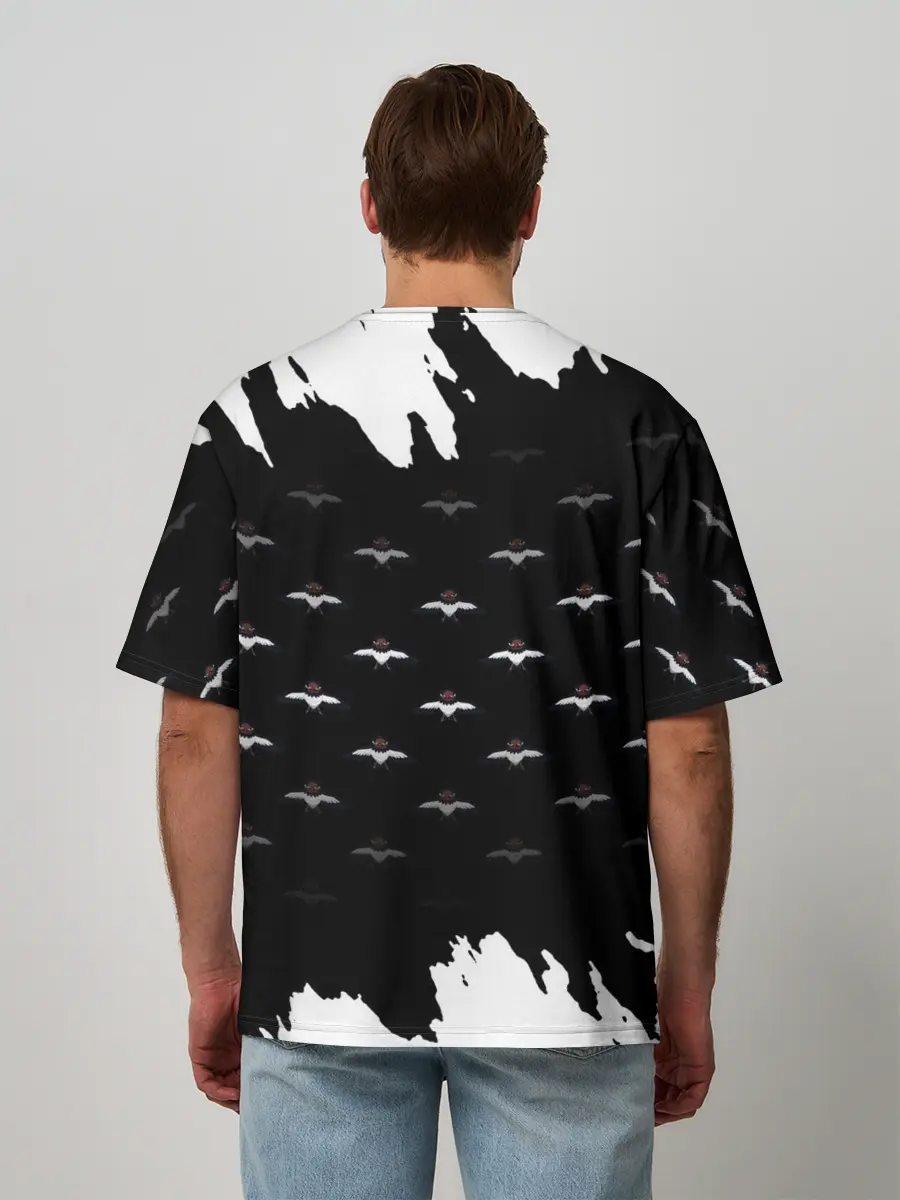 Мужская футболка оверсайз / ZORA COOL MASKED JERK