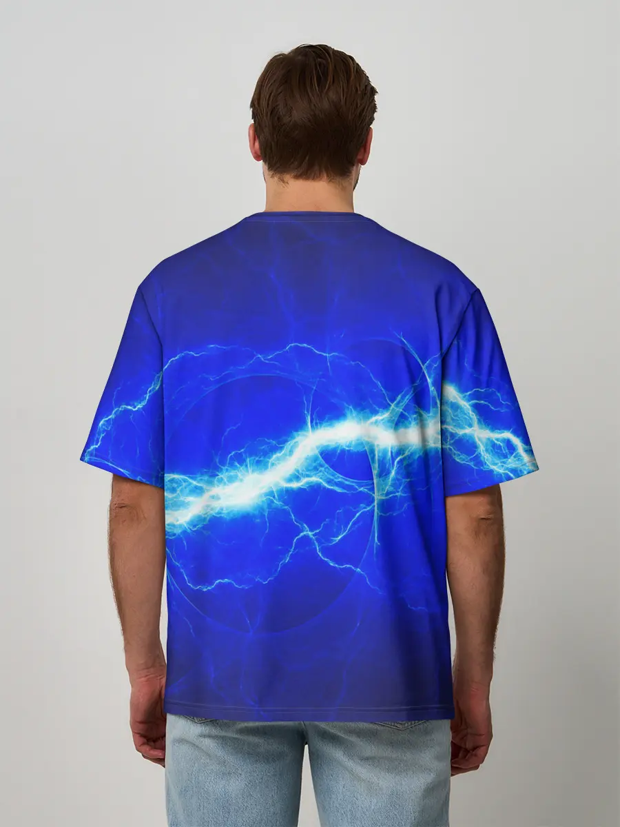 Мужская футболка оверсайз / ELECTRIX