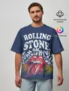 Мужская футболка оверсайз / Rolling Stone