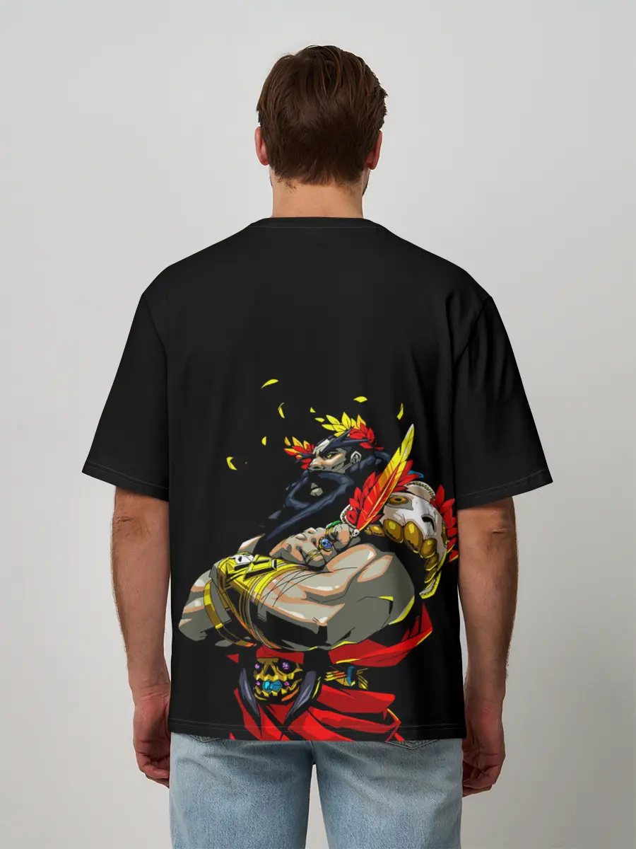 Мужская футболка оверсайз / Hades