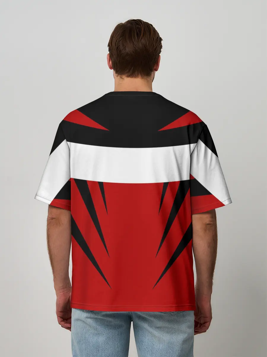 Мужская футболка оверсайз / Volleyball