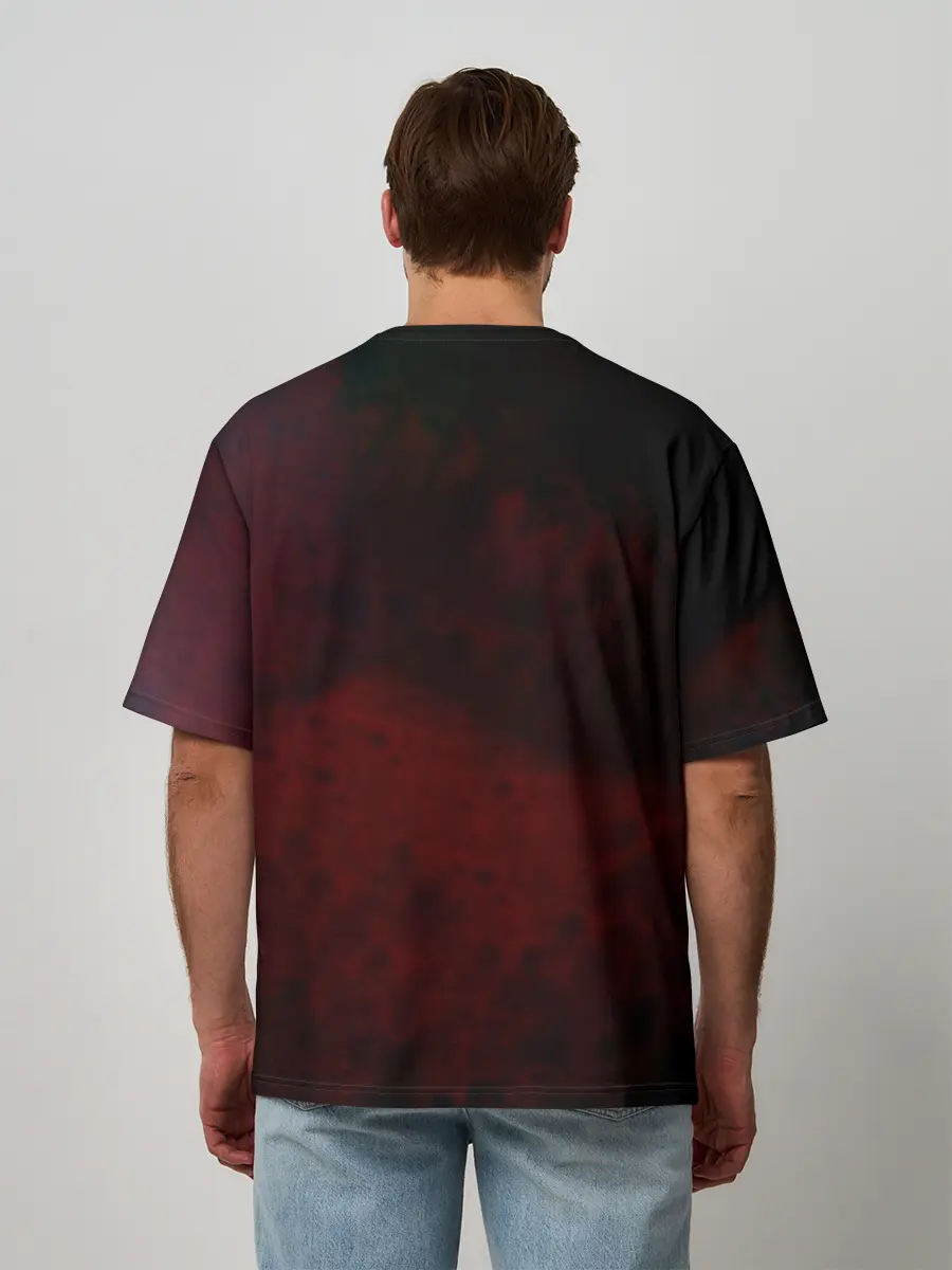 Мужская футболка оверсайз / Магическая битва