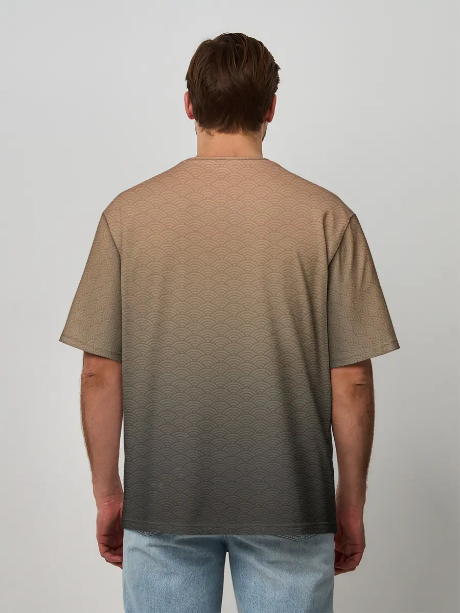 Мужская футболка оверсайз / GENSHIN IMPACT HU TAO