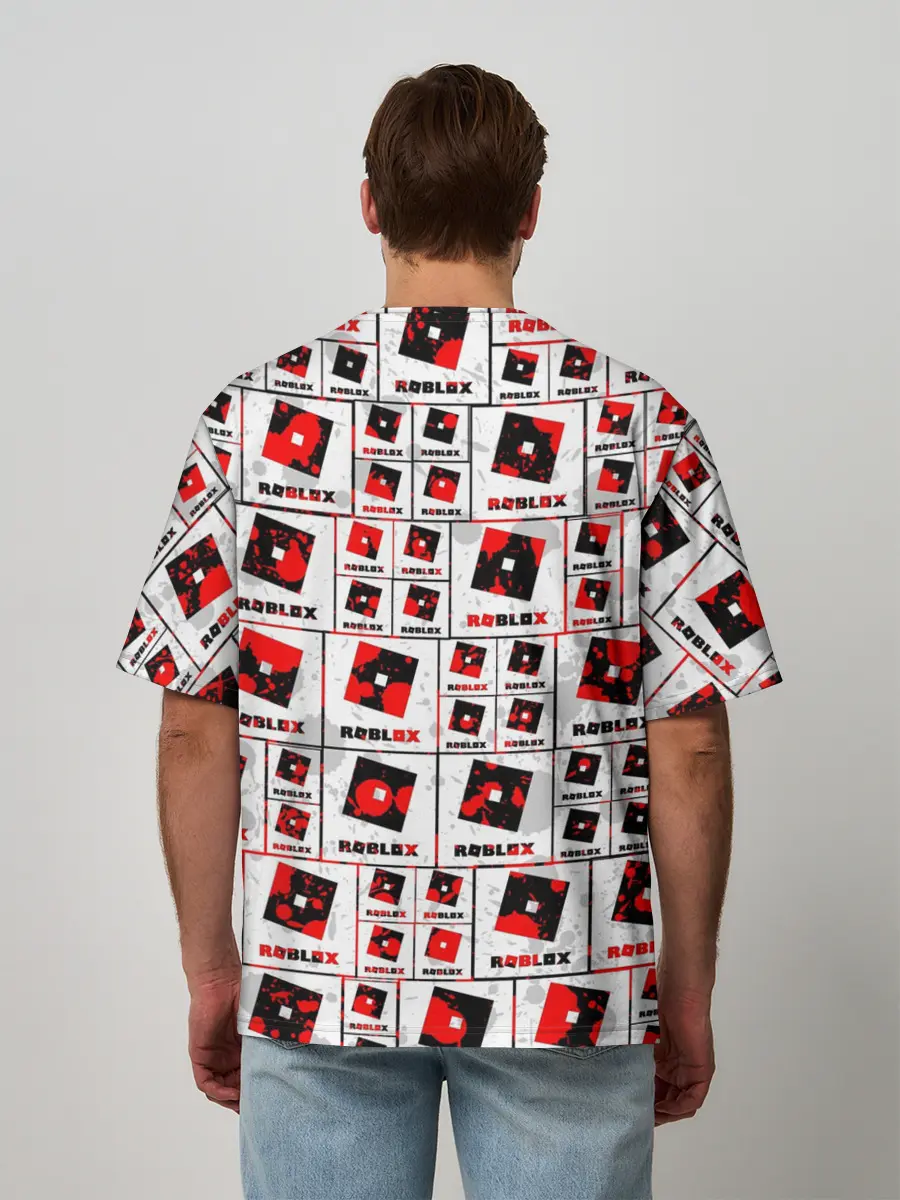 Мужская футболка оверсайз / ROBLOX