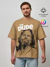 Мужская футболка оверсайз / The Big Lebowski