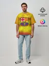Мужская футболка оверсайз / BARCELONA