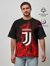 Мужская футболка оверсайз / JUVENTUS SPORT