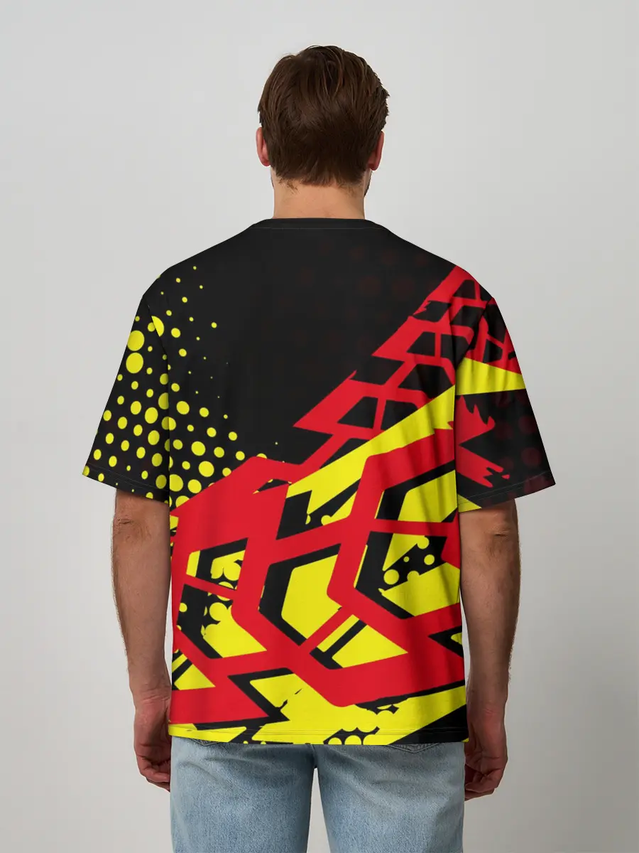 Мужская футболка оверсайз / Mitsubishi