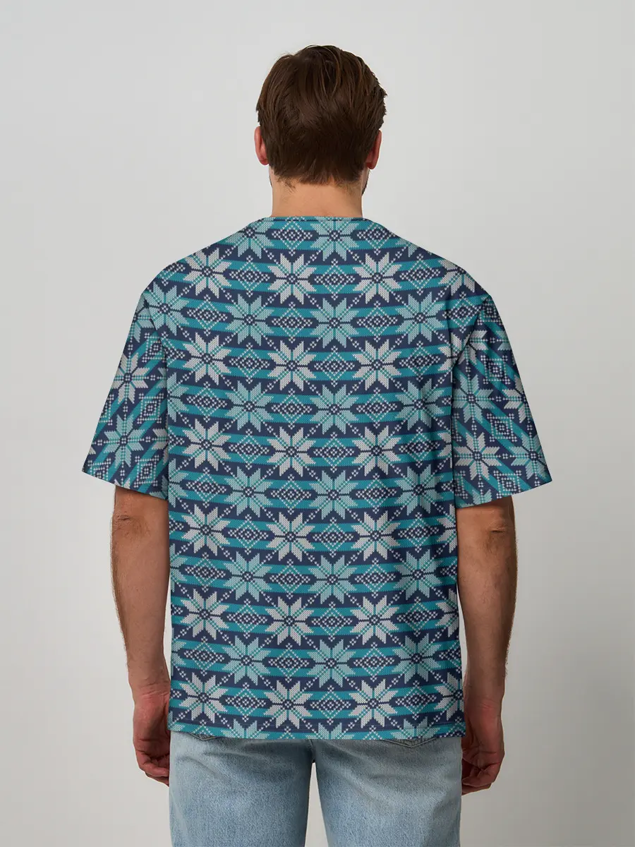 Мужская футболка оверсайз / Алатырь