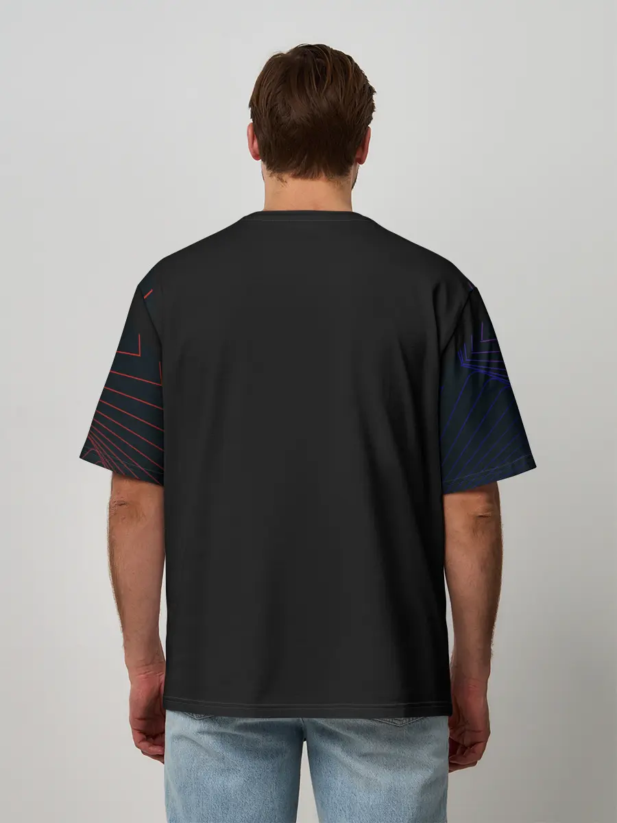 Мужская футболка оверсайз / dota 2