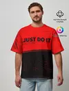 Мужская футболка оверсайз / JUST DO IT