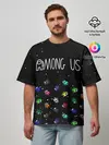 Мужская футболка оверсайз / AMONG US