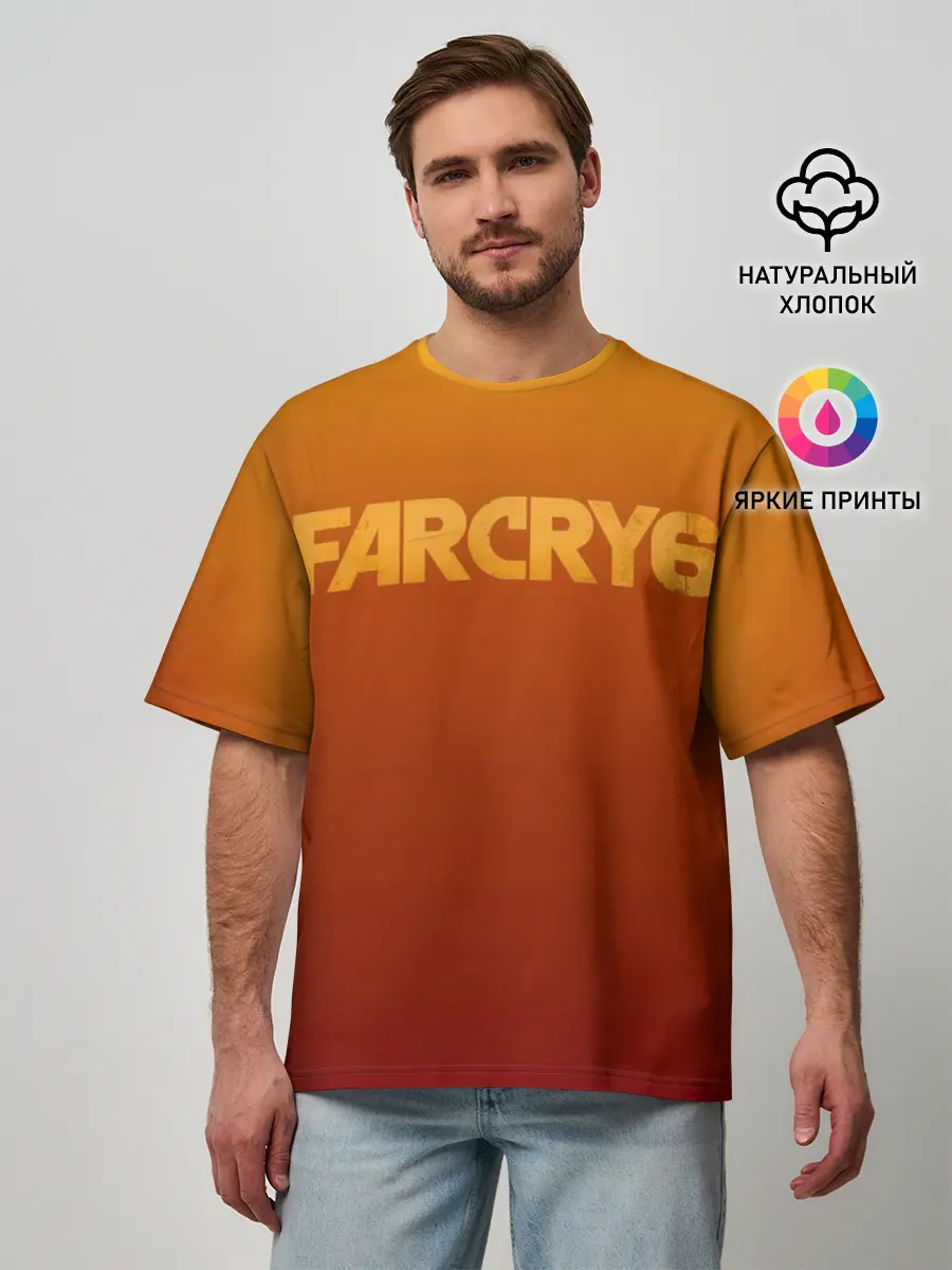 Мужская футболка оверсайз / FarCry6