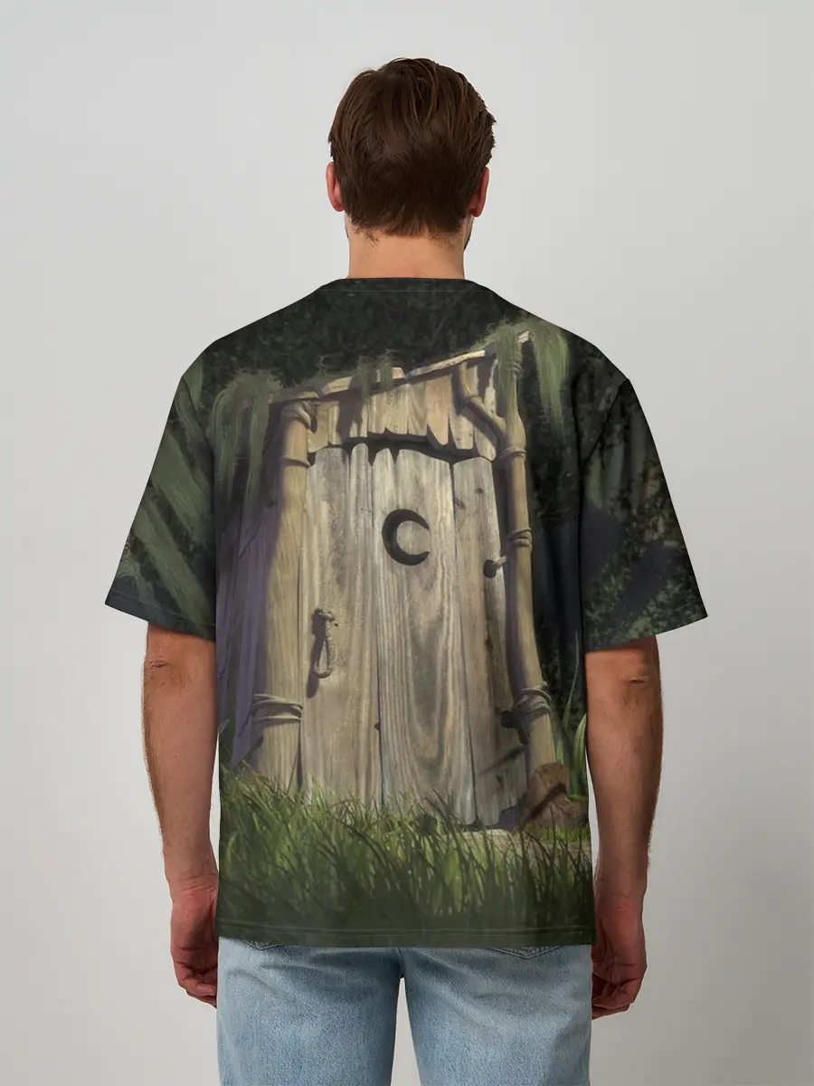 Мужская футболка оверсайз / Somebody Once Told Me