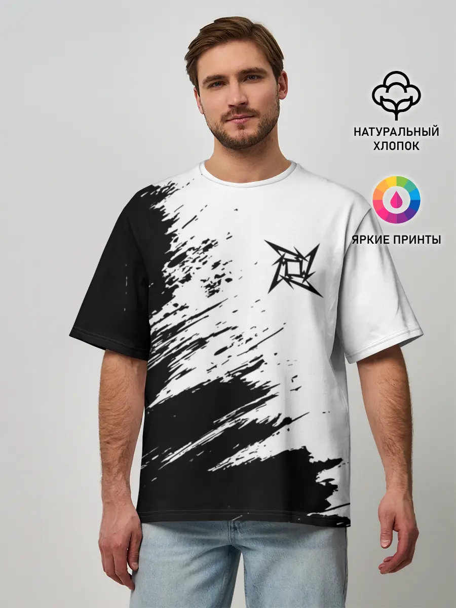 Мужская футболка оверсайз / METALLICA / МЕТАЛЛИКА