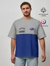 Мужская футболка оверсайз / Subaru