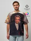 Мужская футболка оверсайз / Доктор Кто