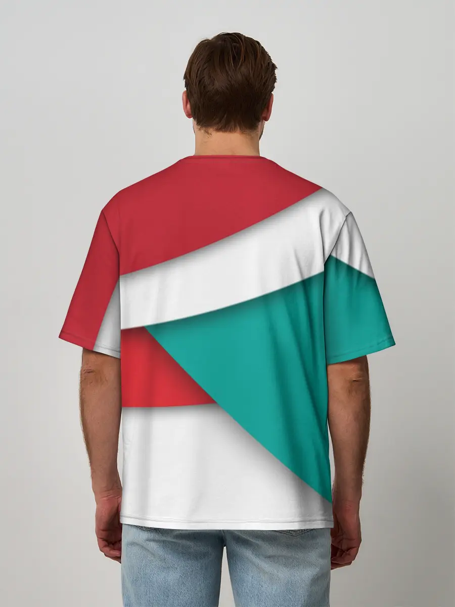 Мужская футболка оверсайз / Ливерпуль формы