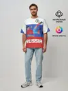 Мужская футболка оверсайз / Футбол Россия