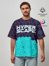 Мужская футболка оверсайз / HYPER SCAPE / ХАЙПЕР СКЕЙП