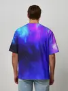 Мужская футболка оверсайз / СЕВЕРНОЕ СИЯНИЕ