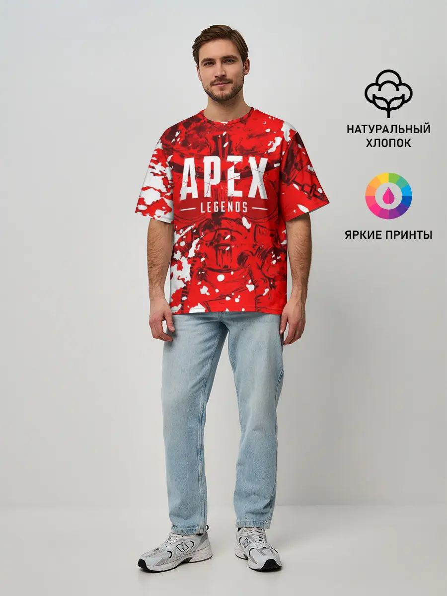 Мужская футболка оверсайз / APEX LEGENDS