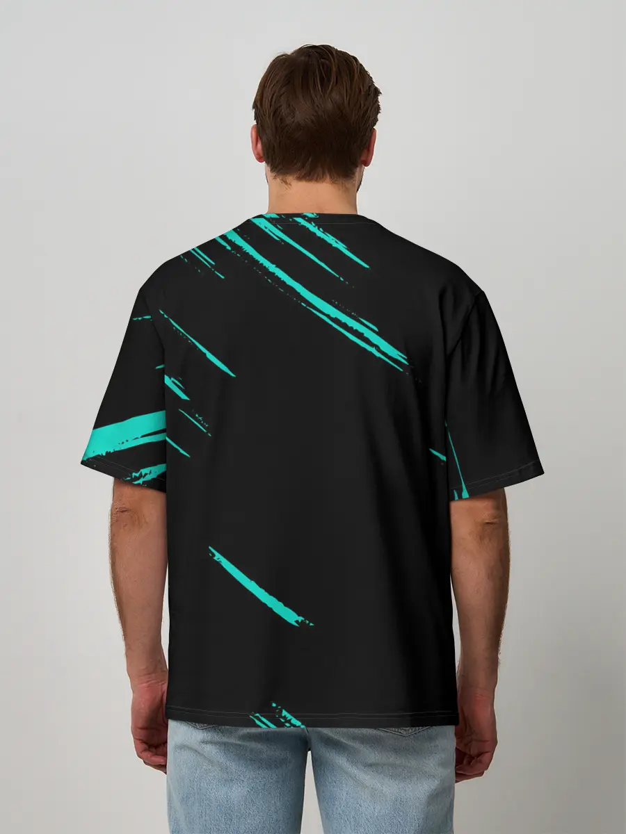 Мужская футболка оверсайз / Volibear | LOL