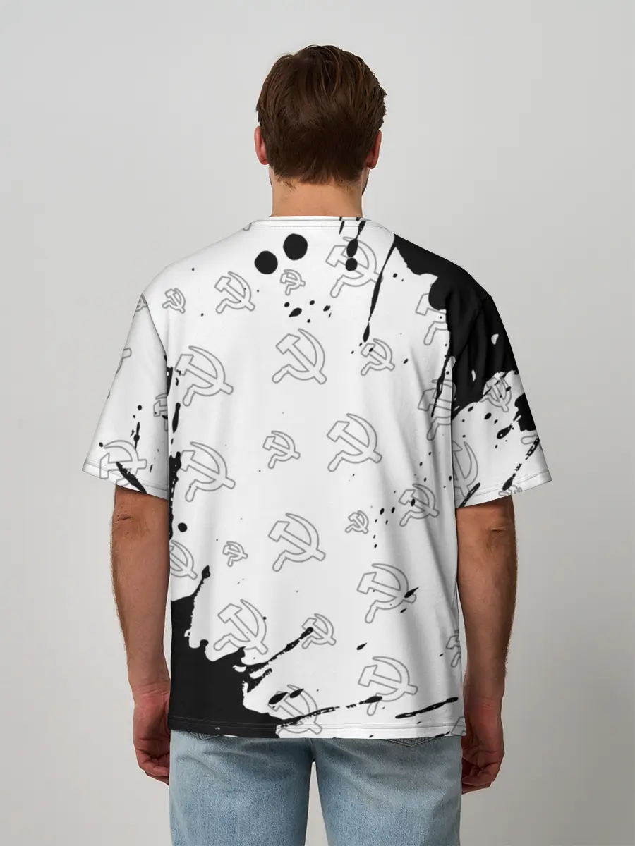 Мужская футболка оверсайз / USSR / СССР