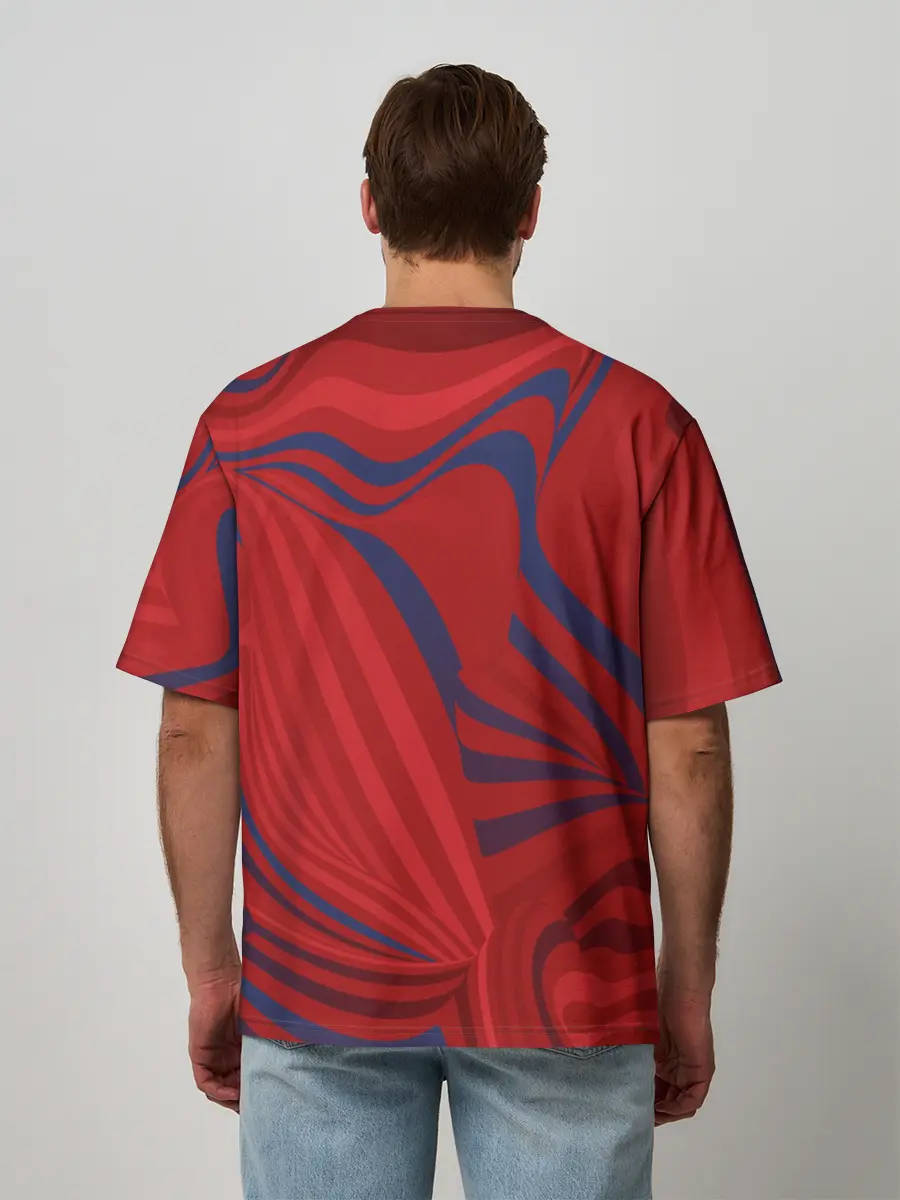 Мужская футболка оверсайз / Henrikh Mkhitaryan | Arsenal