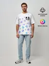 Мужская футболка оверсайз / MARSHMELLO / МАРШМЕЛЛОУ
