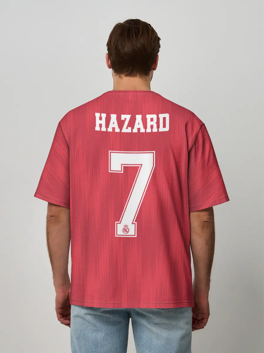 Мужская футболка оверсайз / Азар Форма Третья 19/20