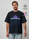 Мужская футболка оверсайз / warframe