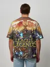 Мужская футболка оверсайз / League of Legends