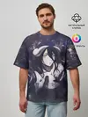Мужская футболка оверсайз / Оверлорд аниме