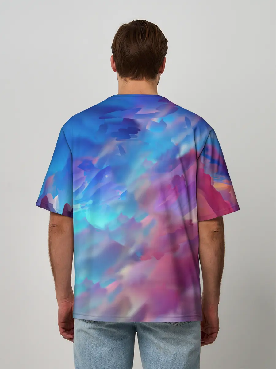 Мужская футболка оверсайз / ИЛОН МАСК