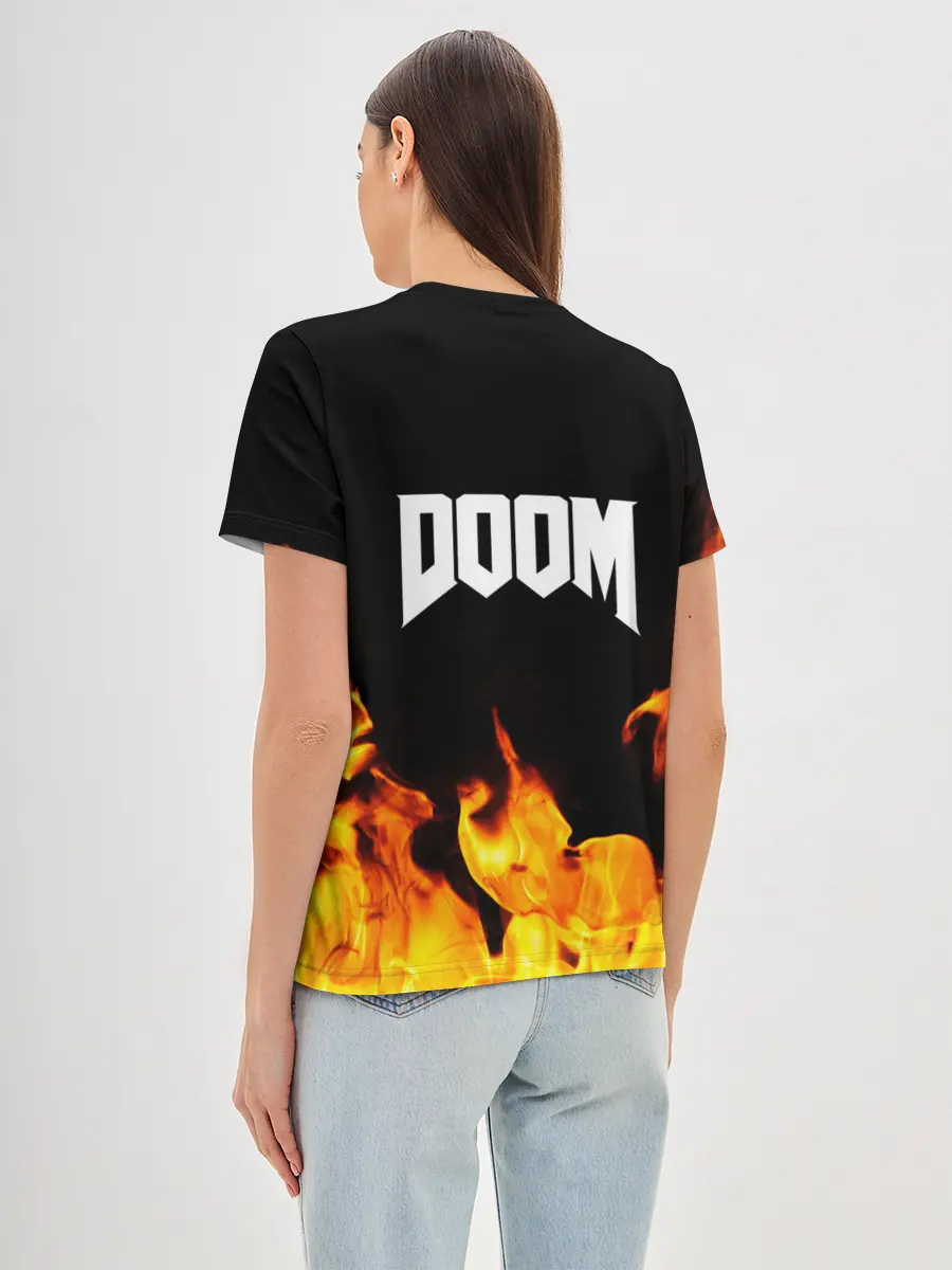 Женская базовая футболка / CYBER DEMON | КИБЕР ДЕМОН