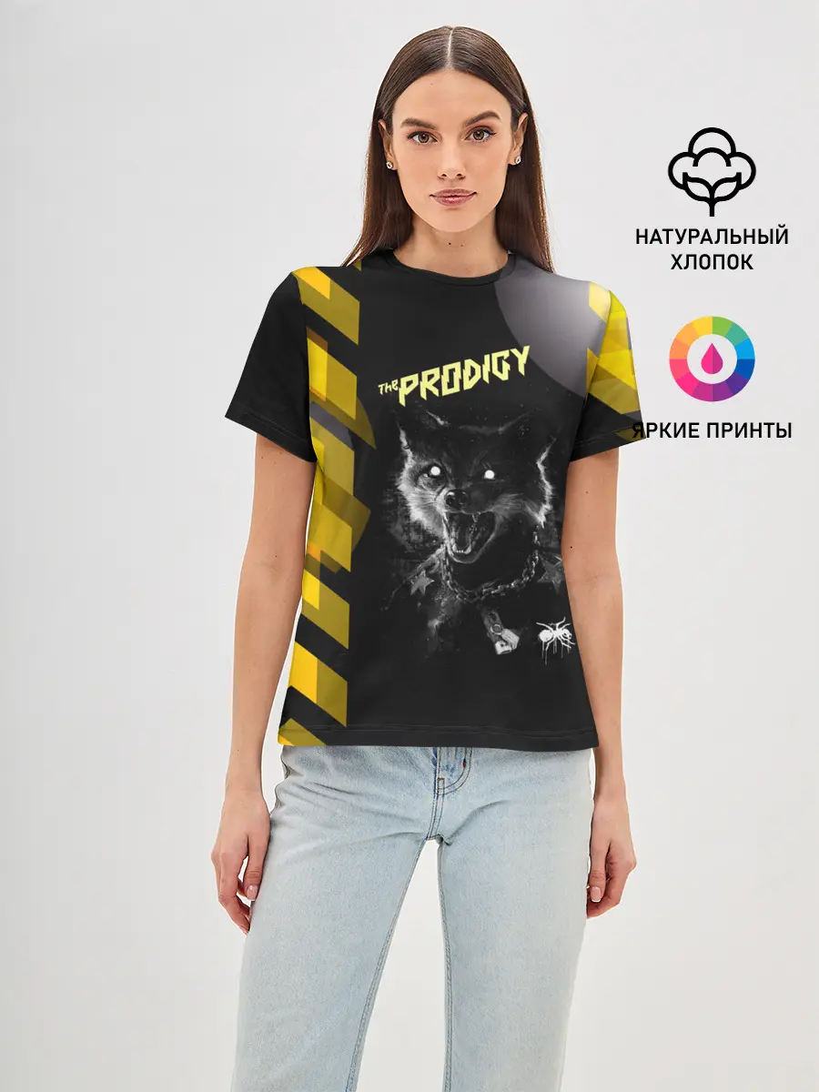 Женская базовая футболка / the prodigy