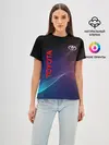 Женская базовая футболка / TOYOTA