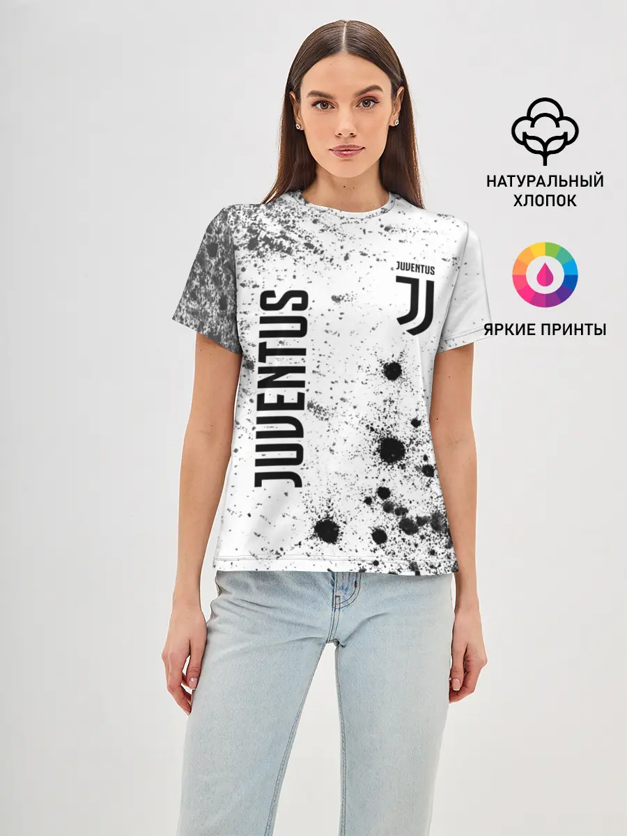 Женская базовая футболка / JUVENTUS / ЮВЕНТУС