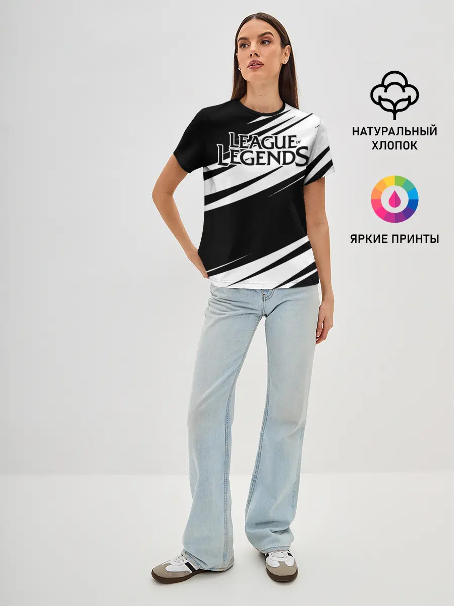 Женская базовая футболка / League of Legends